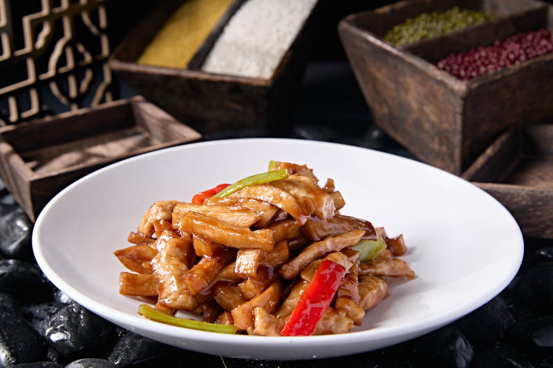 彩椒牛柳杏鮑菇