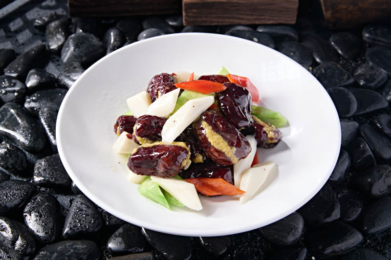 糖焗彩椒乳瓜山藥小米新疆蜜棗