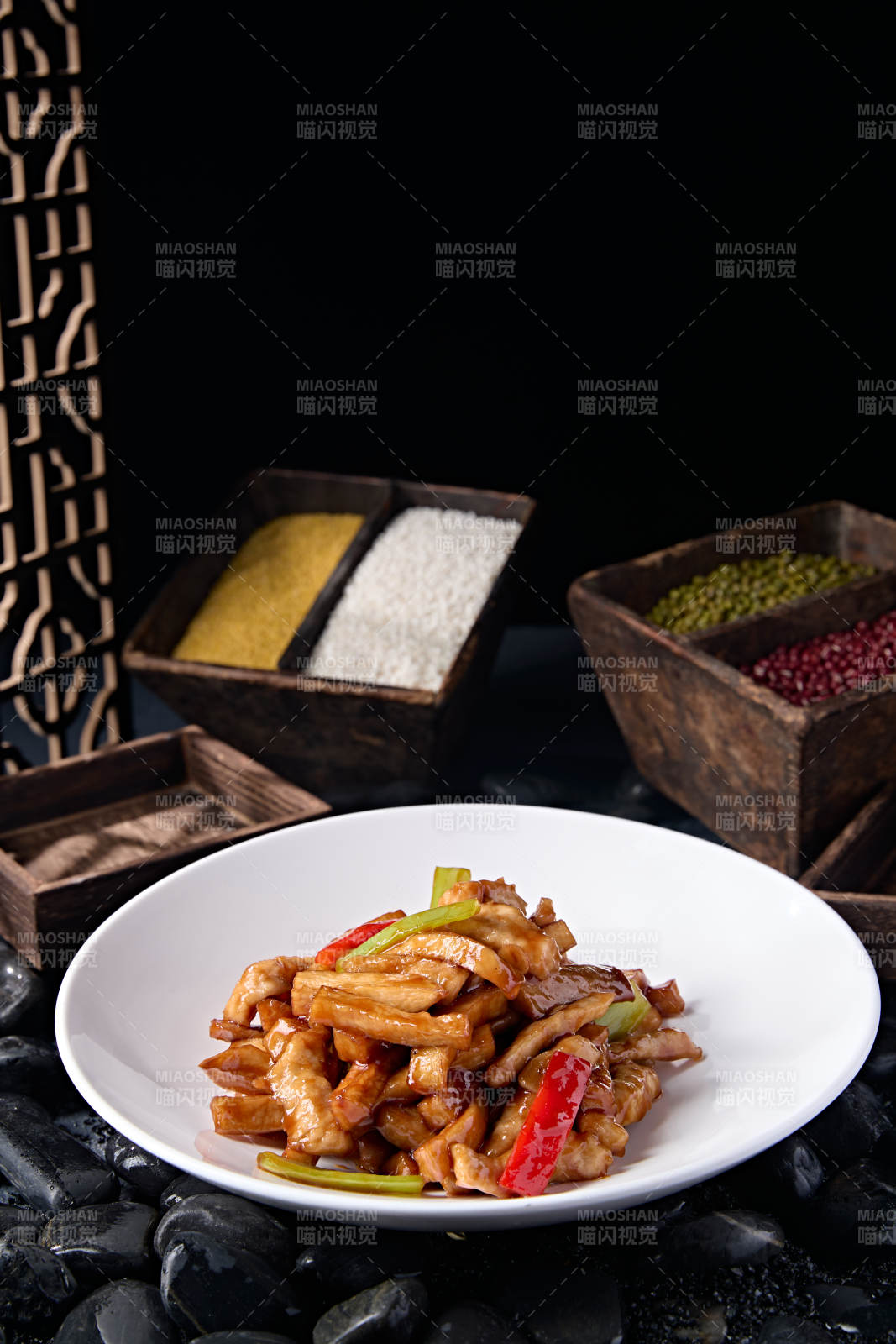 彩椒牛柳杏鮑菇