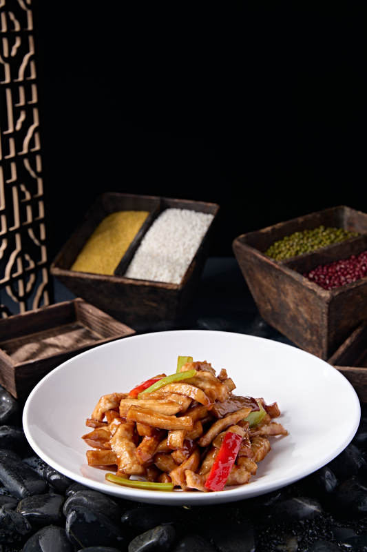 彩椒牛柳杏鮑菇