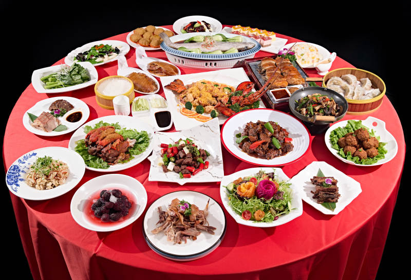 一桌高档酒店婚宴酒席