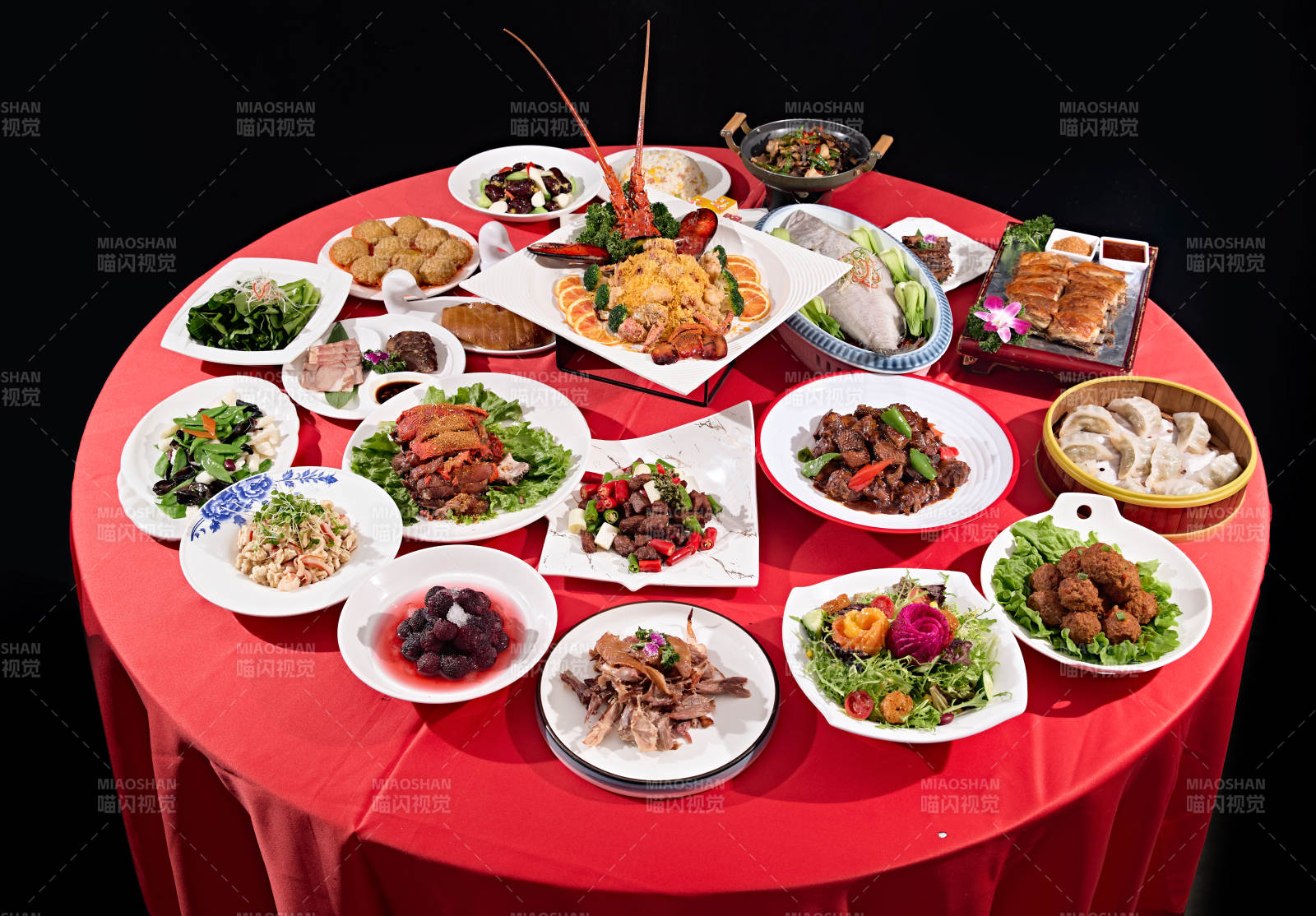 一桌高档酒店婚宴酒席