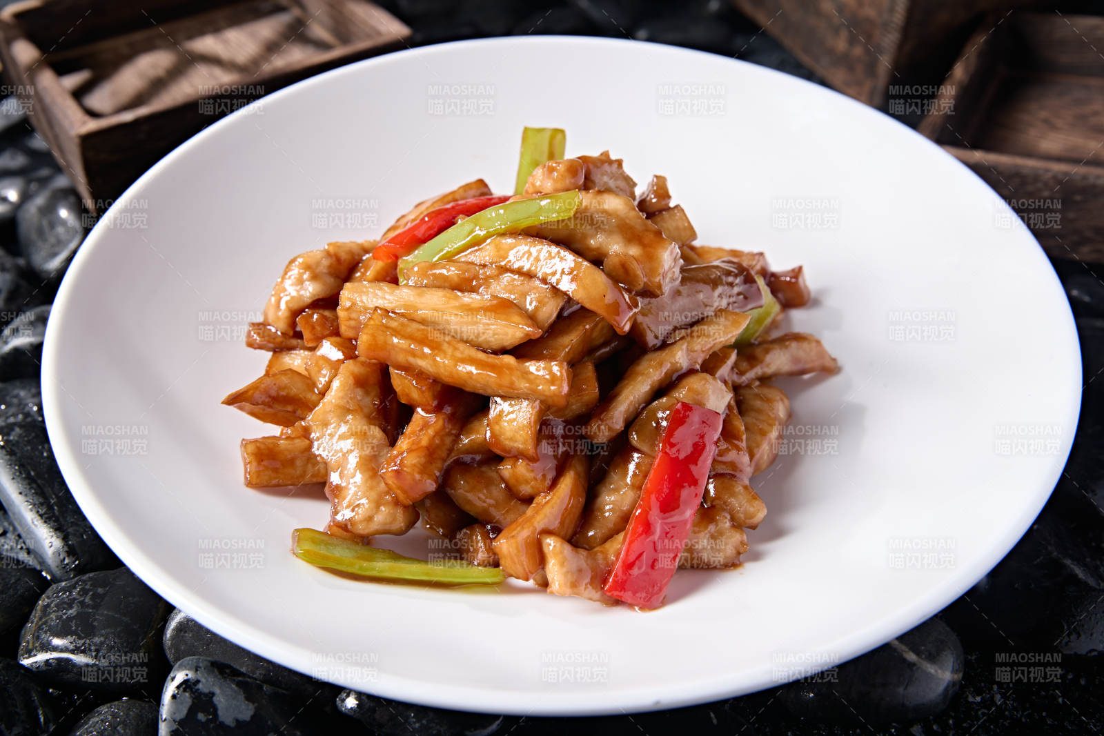 彩椒牛柳杏鮑菇