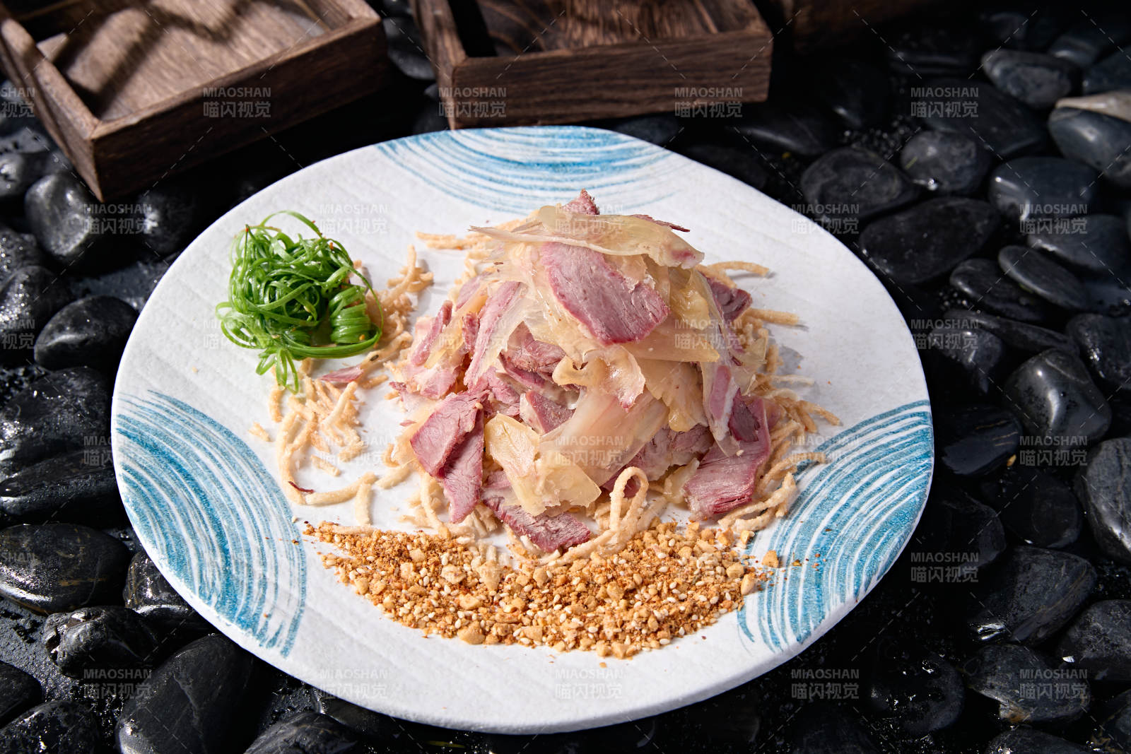 精美凉菜水晶肴肉片