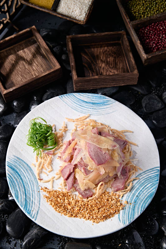 精美凉菜水晶肴肉片