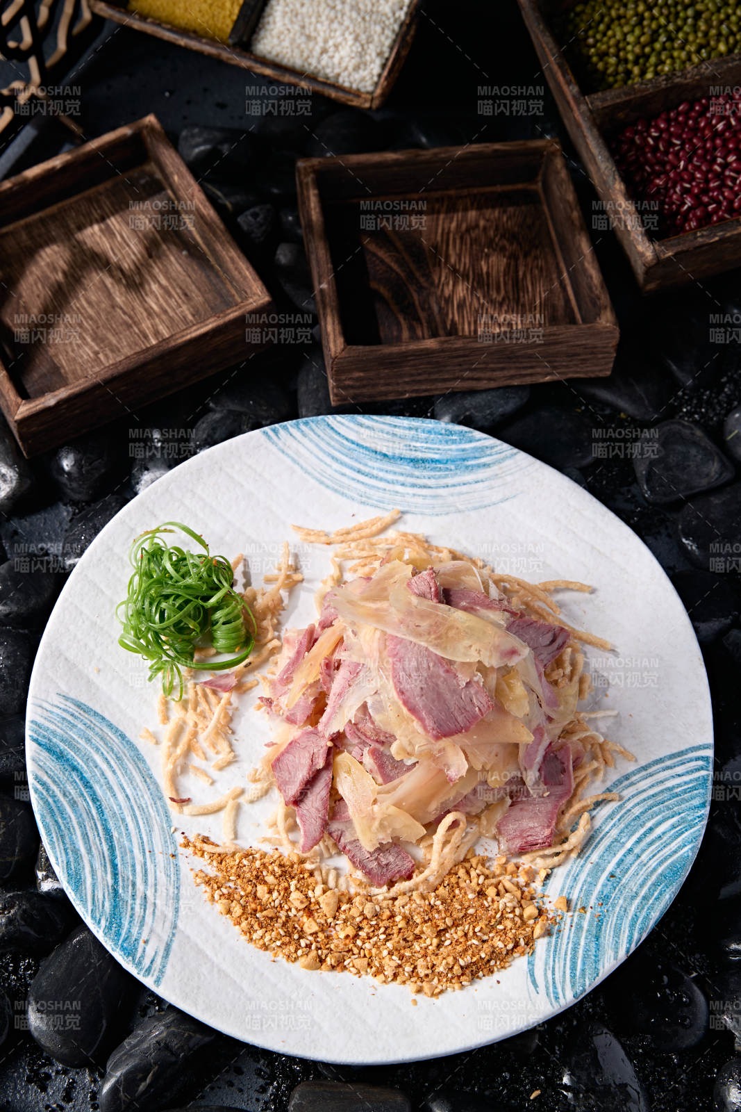 精美凉菜水晶肴肉片