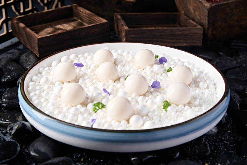 精美仿菜珍珠鹅肝