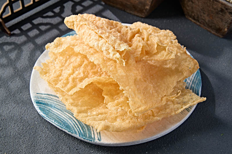 油炸响铃卷皮炸油豆皮