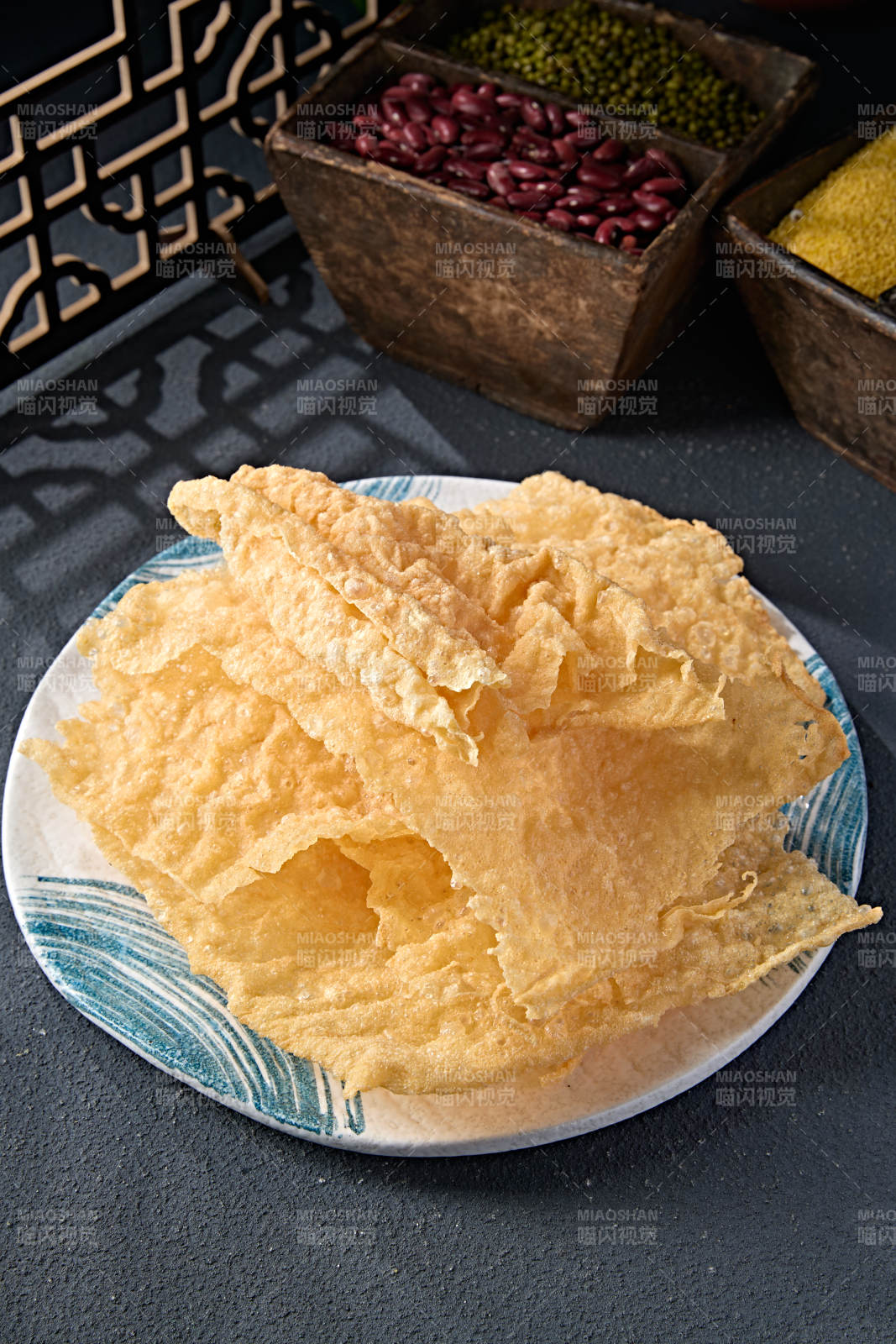 油炸响铃卷皮炸油豆皮