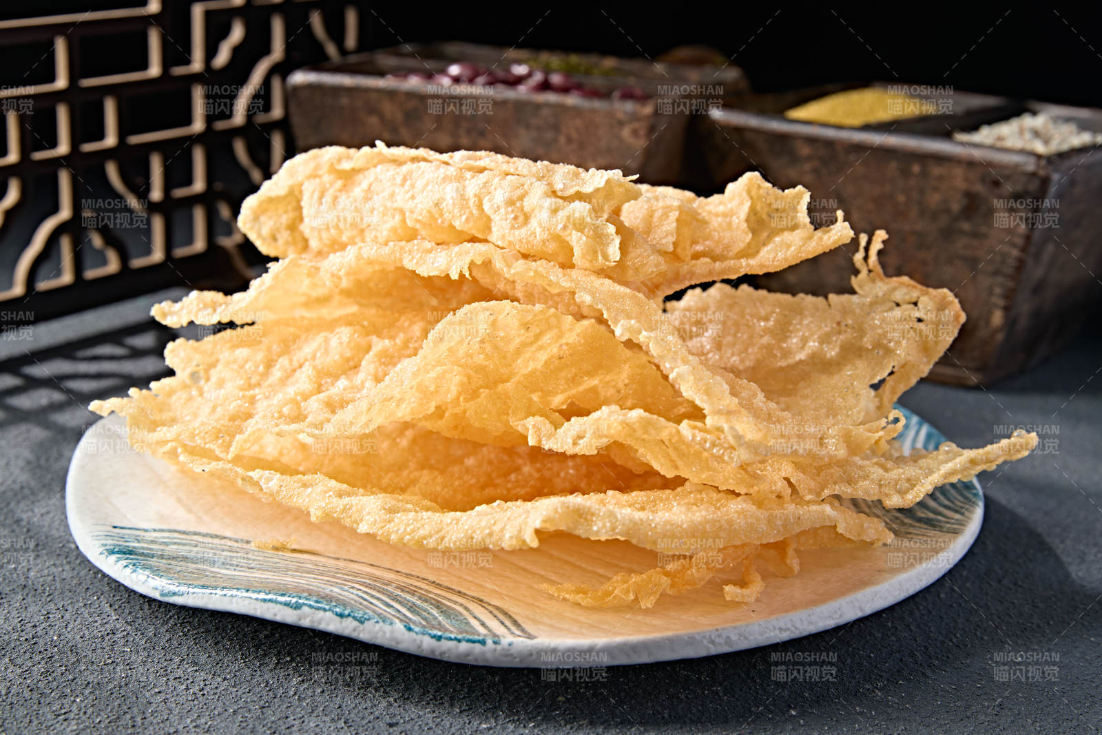 油炸响铃卷皮炸油豆皮