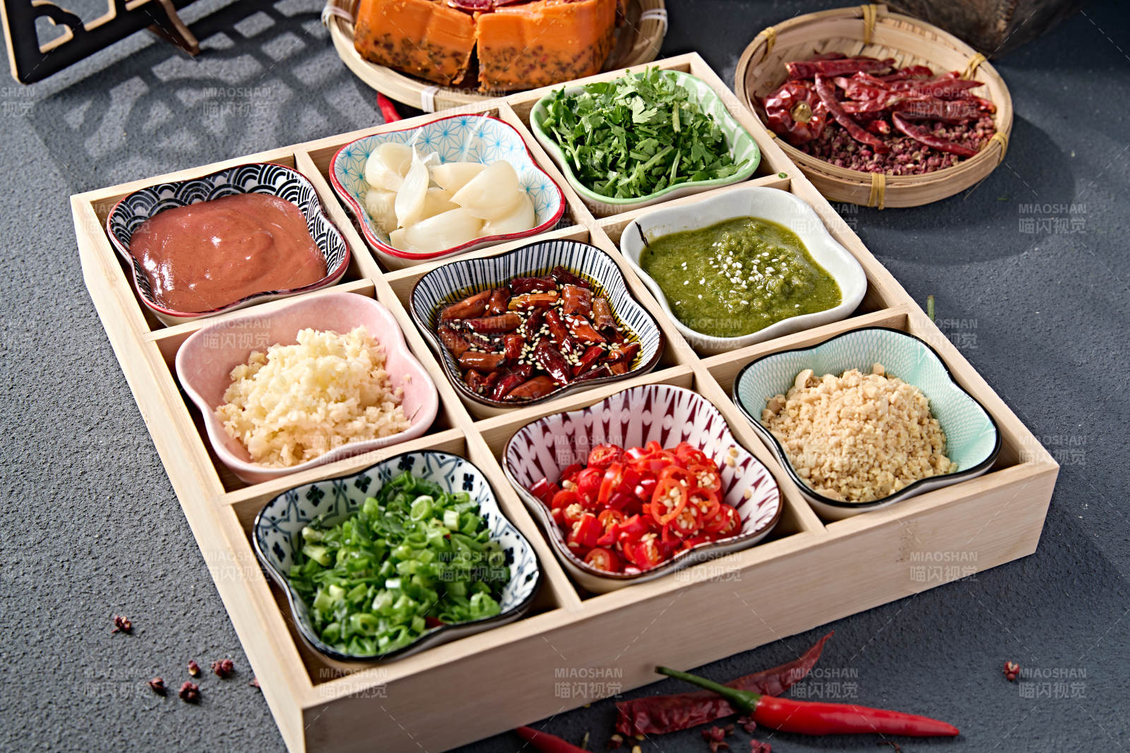 老北京涮肉蘸料小料熬料组合