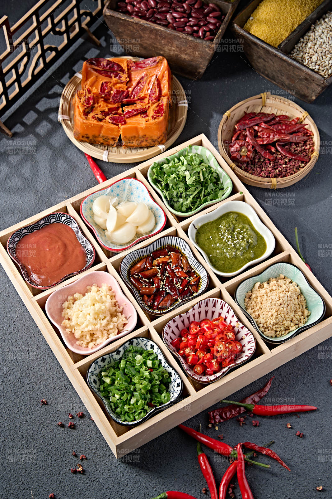 老北京涮肉蘸料小料熬料组合