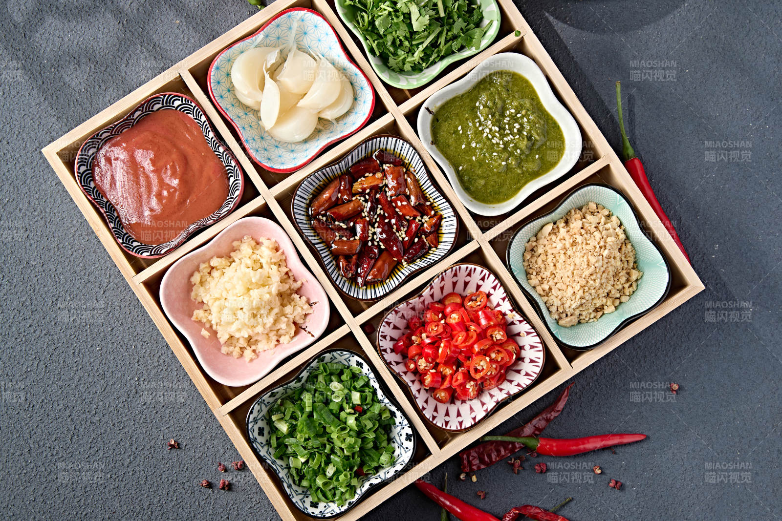 老北京涮肉蘸料小料熬料组合