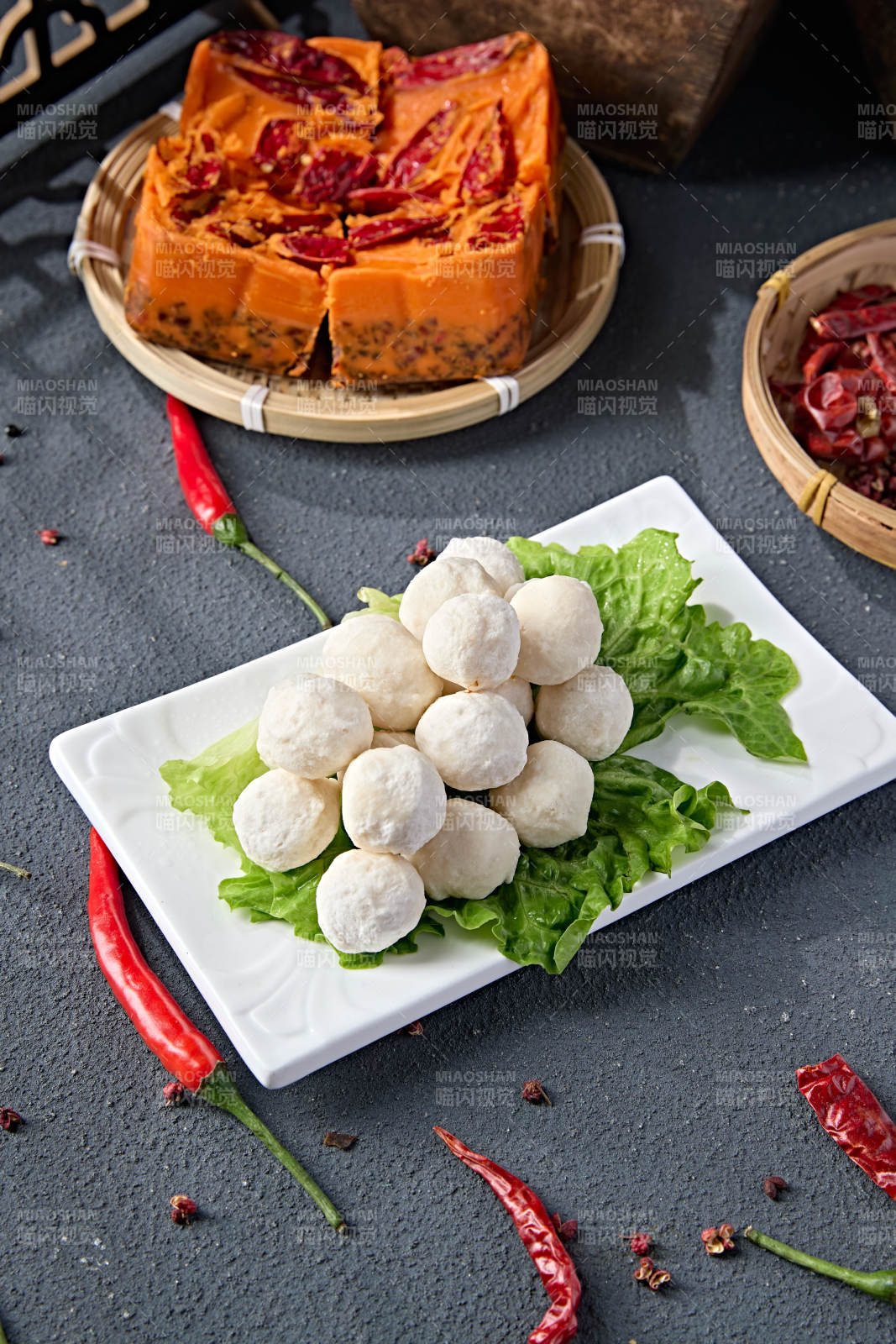 传统火锅食材美味鱼丸