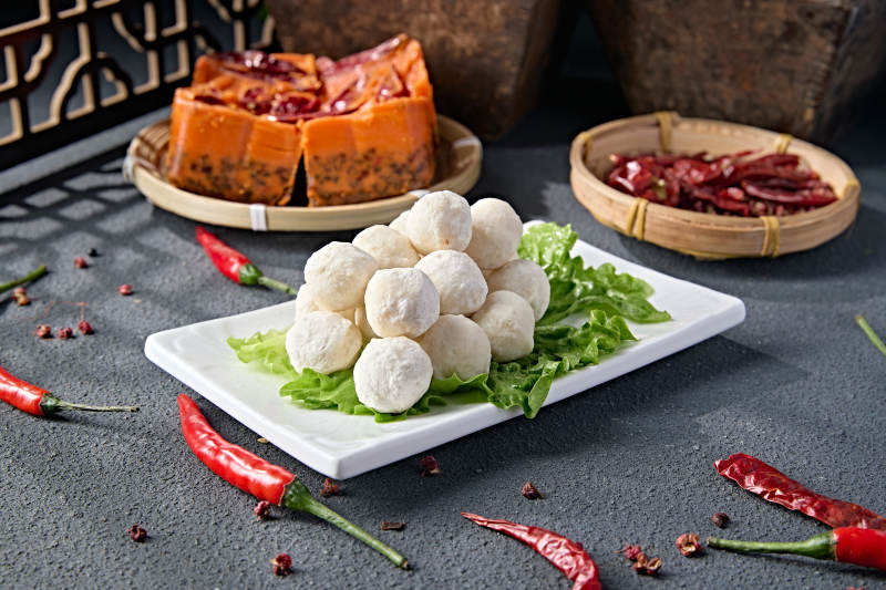 传统火锅食材美味鱼丸