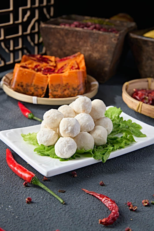 传统火锅食材美味鱼丸
