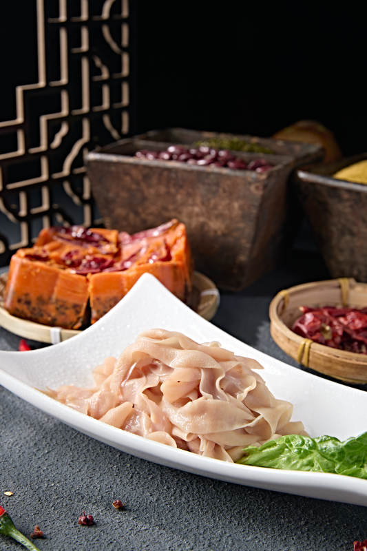火锅食材美味鲜嫩鸭肠
