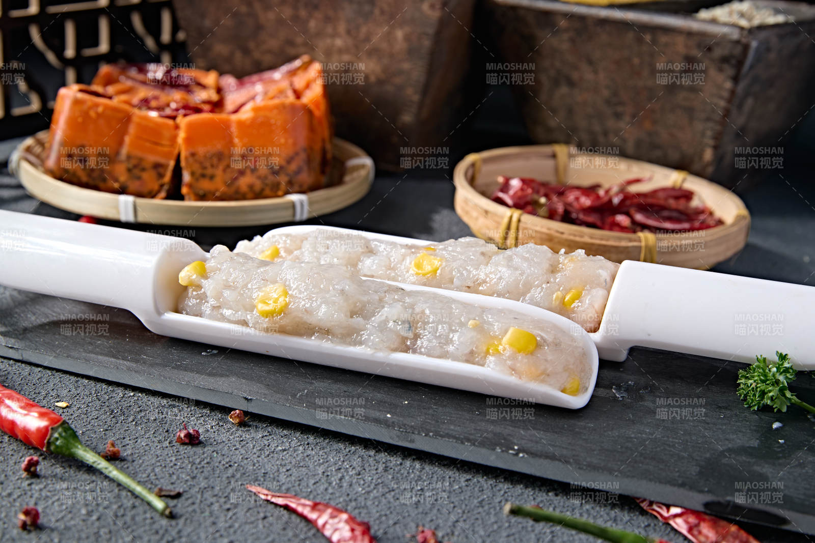 重庆火锅食材鲜虾虾滑