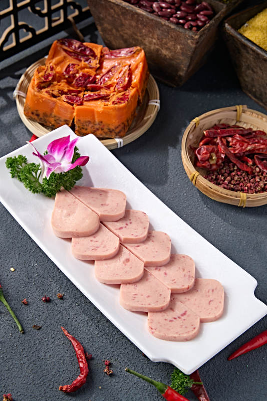 涮品食材罐头午餐肉