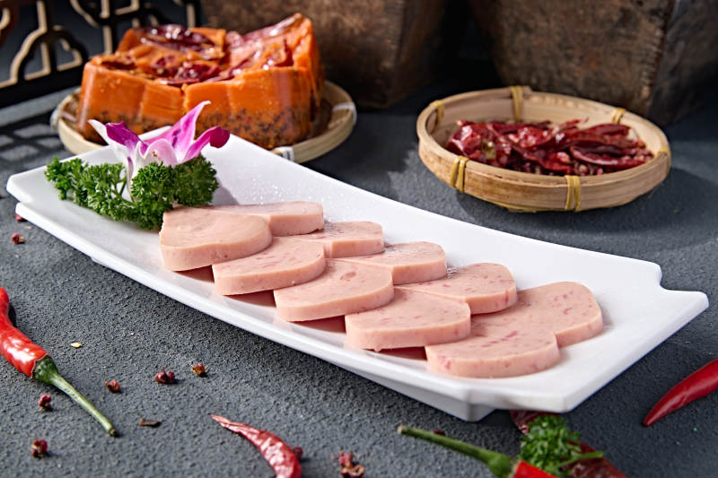 涮品食材罐头午餐肉