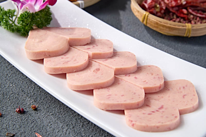 涮品食材罐头午餐肉