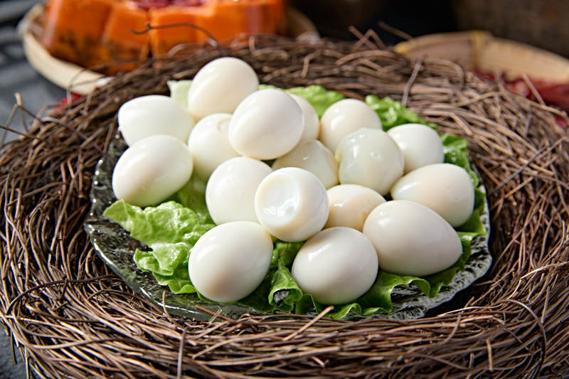美味火锅食材鹌鹑蛋