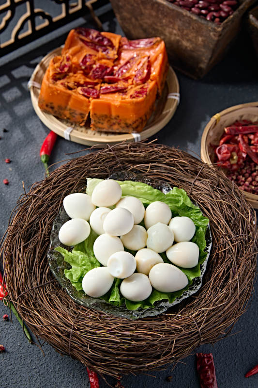 美味火锅食材鹌鹑蛋