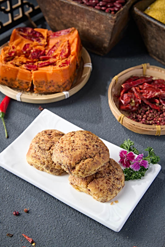 芝麻红糖棋子烧饼