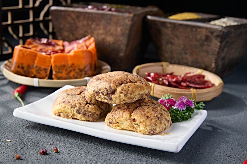 芝麻红糖棋子烧饼