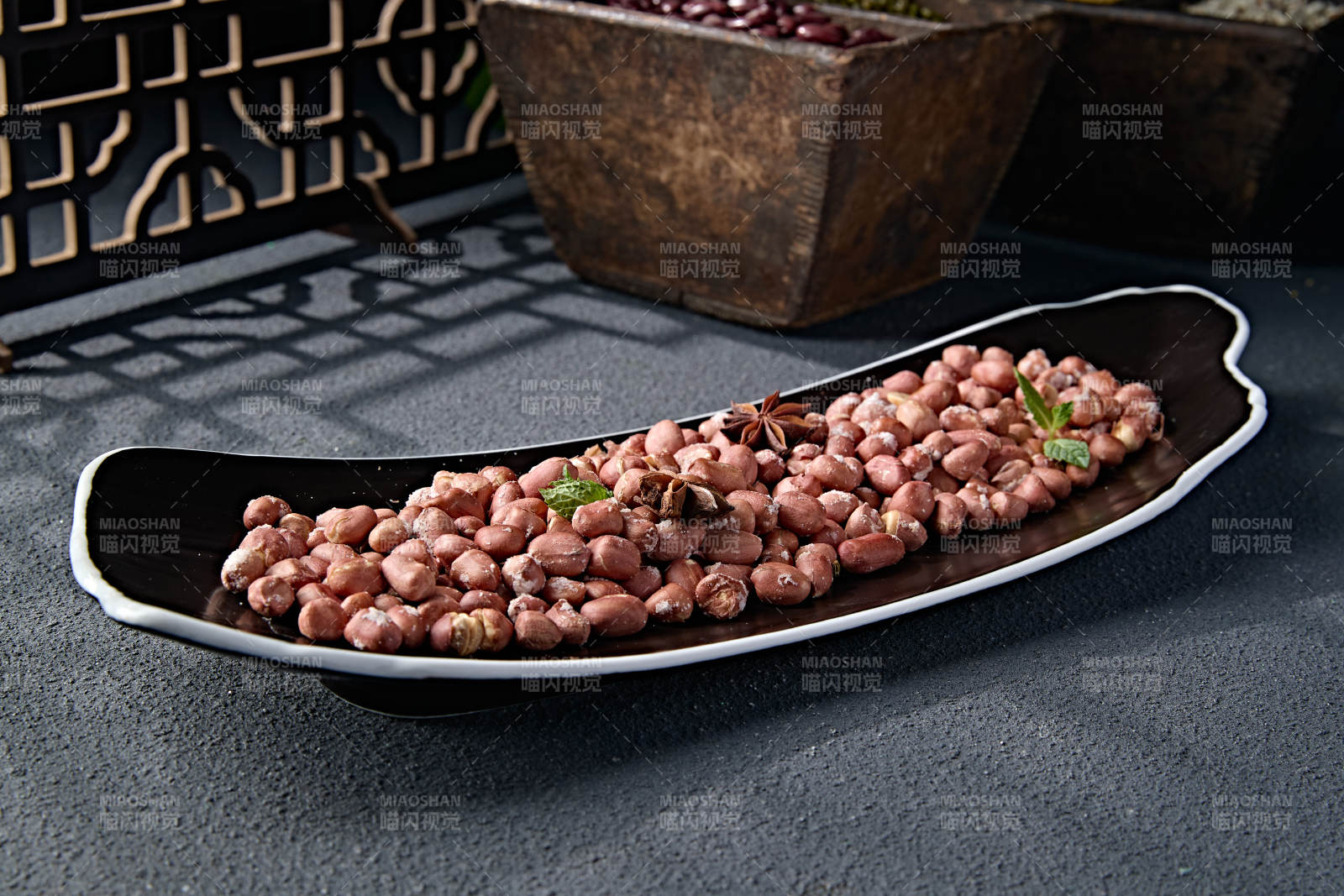 下酒小吃鹽焗花生米