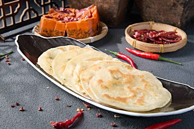 美味面食香香煎葱油饼