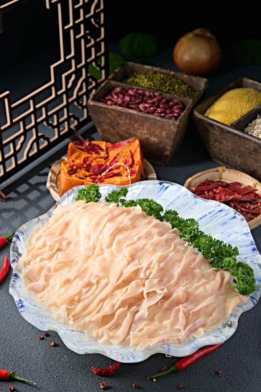 火锅食材美味鲜嫩鸭肠