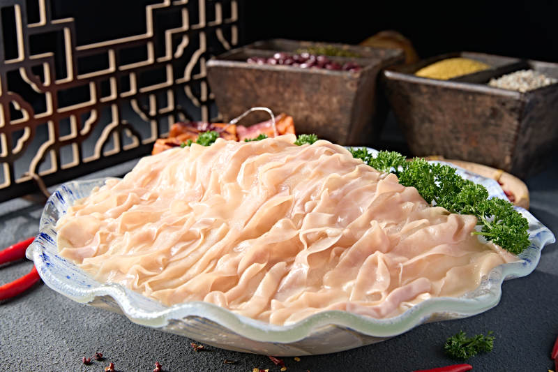 火锅食材美味鲜嫩鸭肠