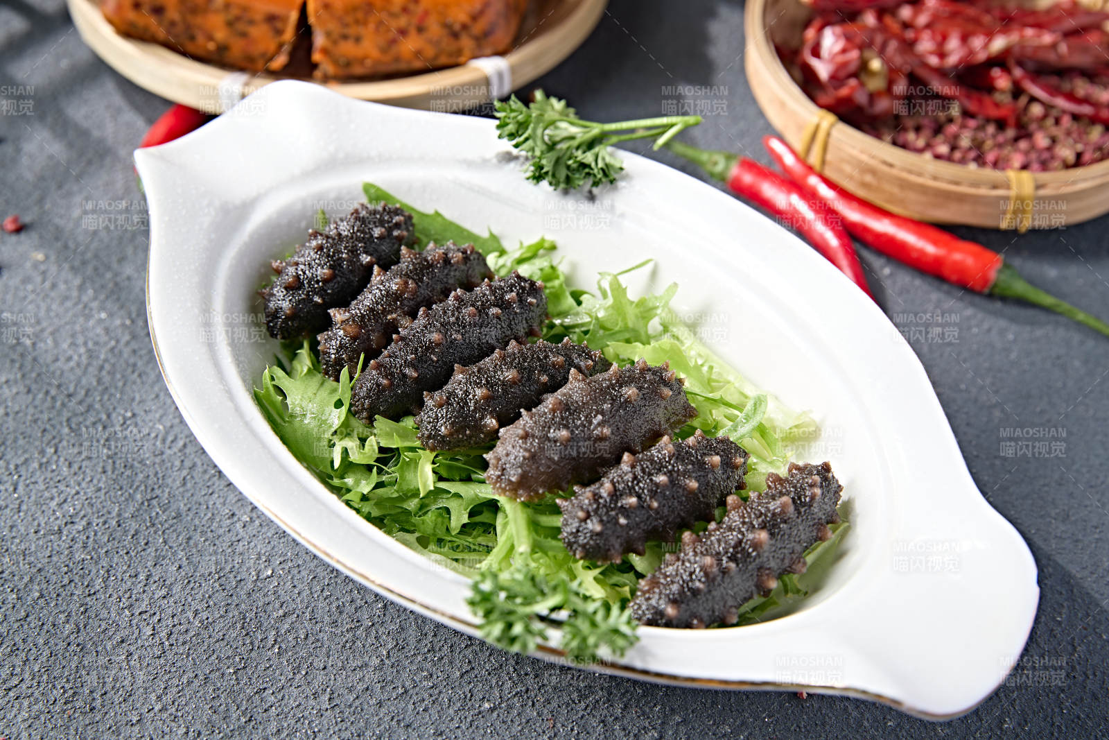 火锅食材泡发迷你梅花参