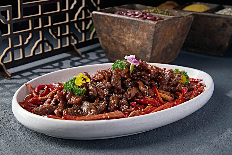 川香辣爆牛柳