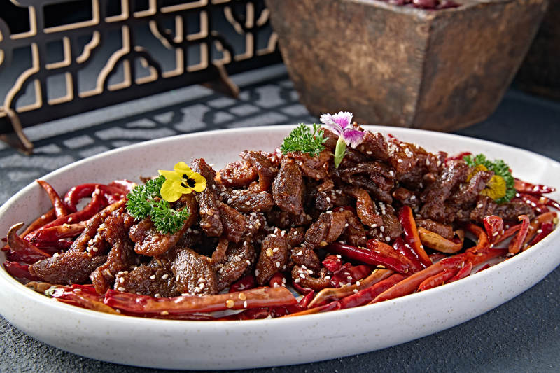 川香辣爆牛柳