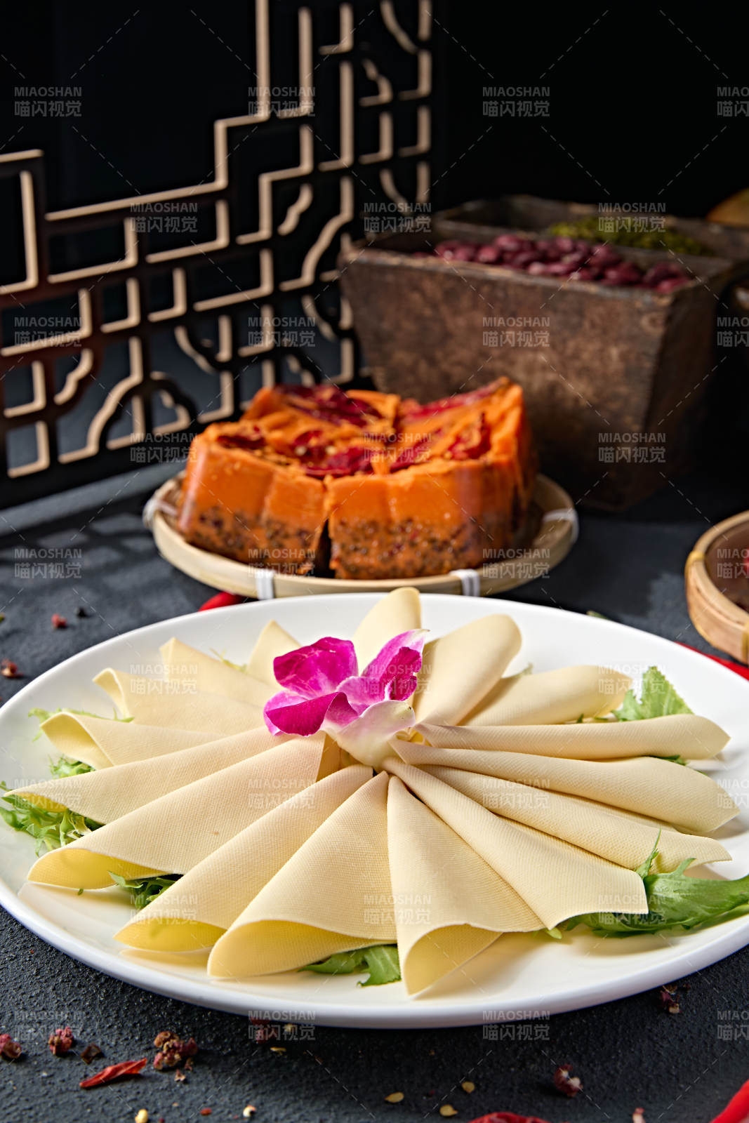 火锅涮品干豆腐皮