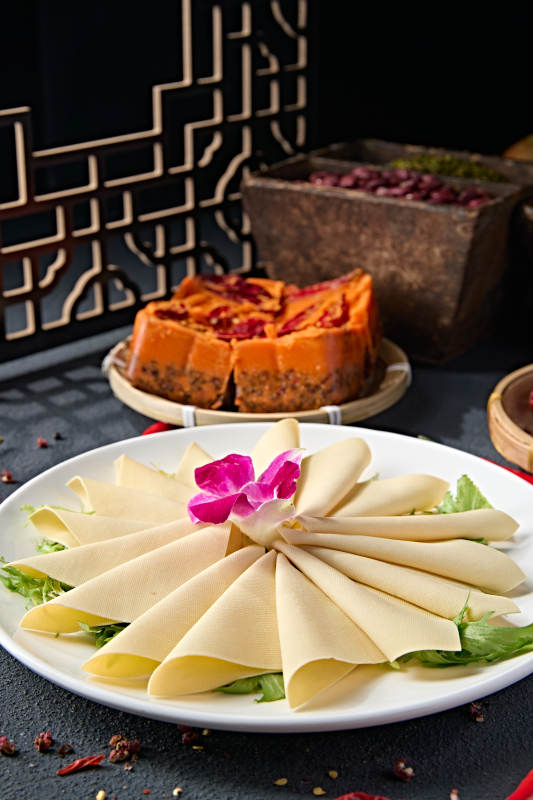 火锅涮品干豆腐皮