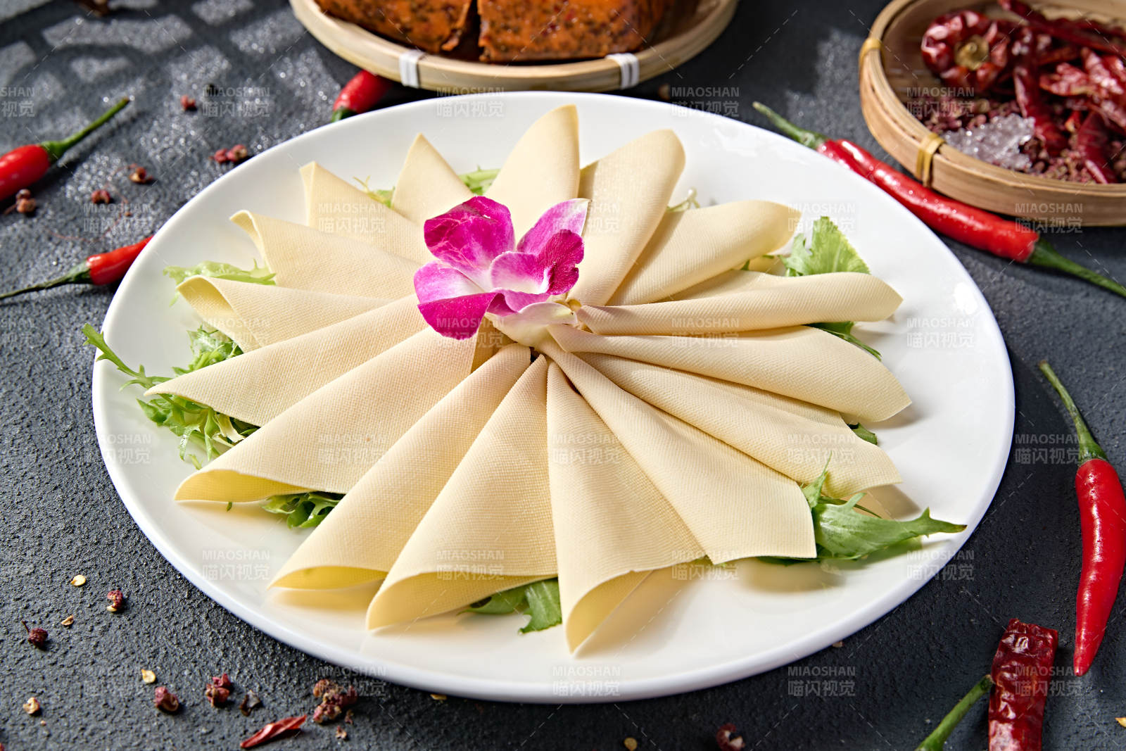 火锅涮品干豆腐皮