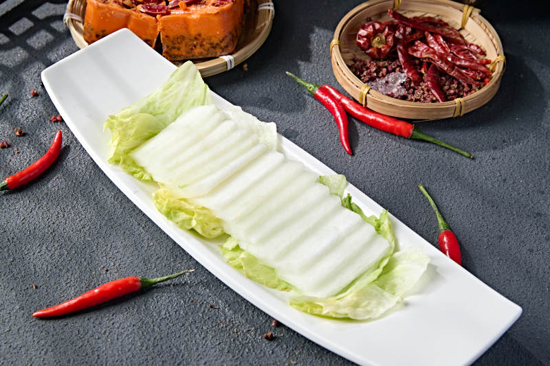 火锅食材鲜切冬瓜片