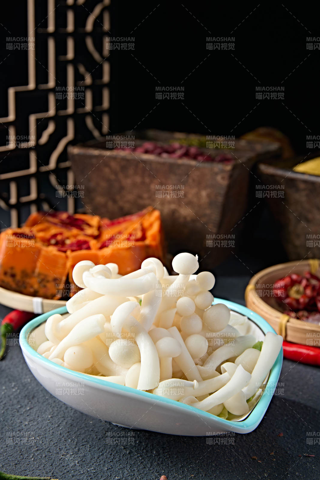 新鮮火鍋配菜白玉海鮮菇