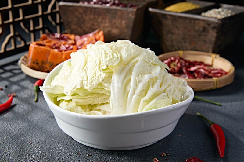 火锅打边炉食材手撕包菜