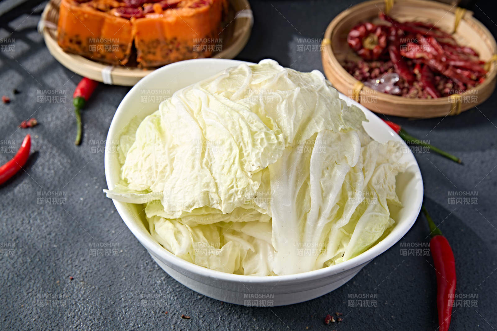 火锅打边炉食材手撕包菜