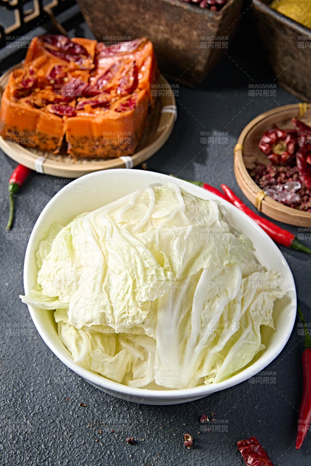 火锅打边炉食材手撕包菜