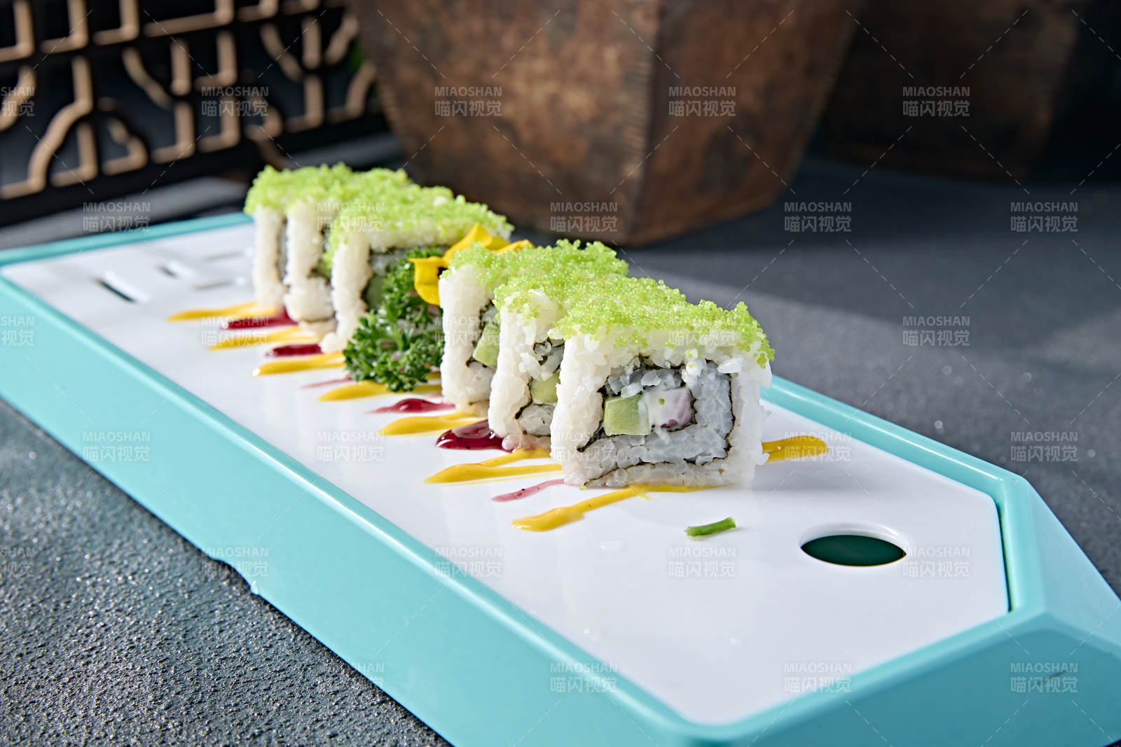 鮮果什錦太卷紫菜包飯