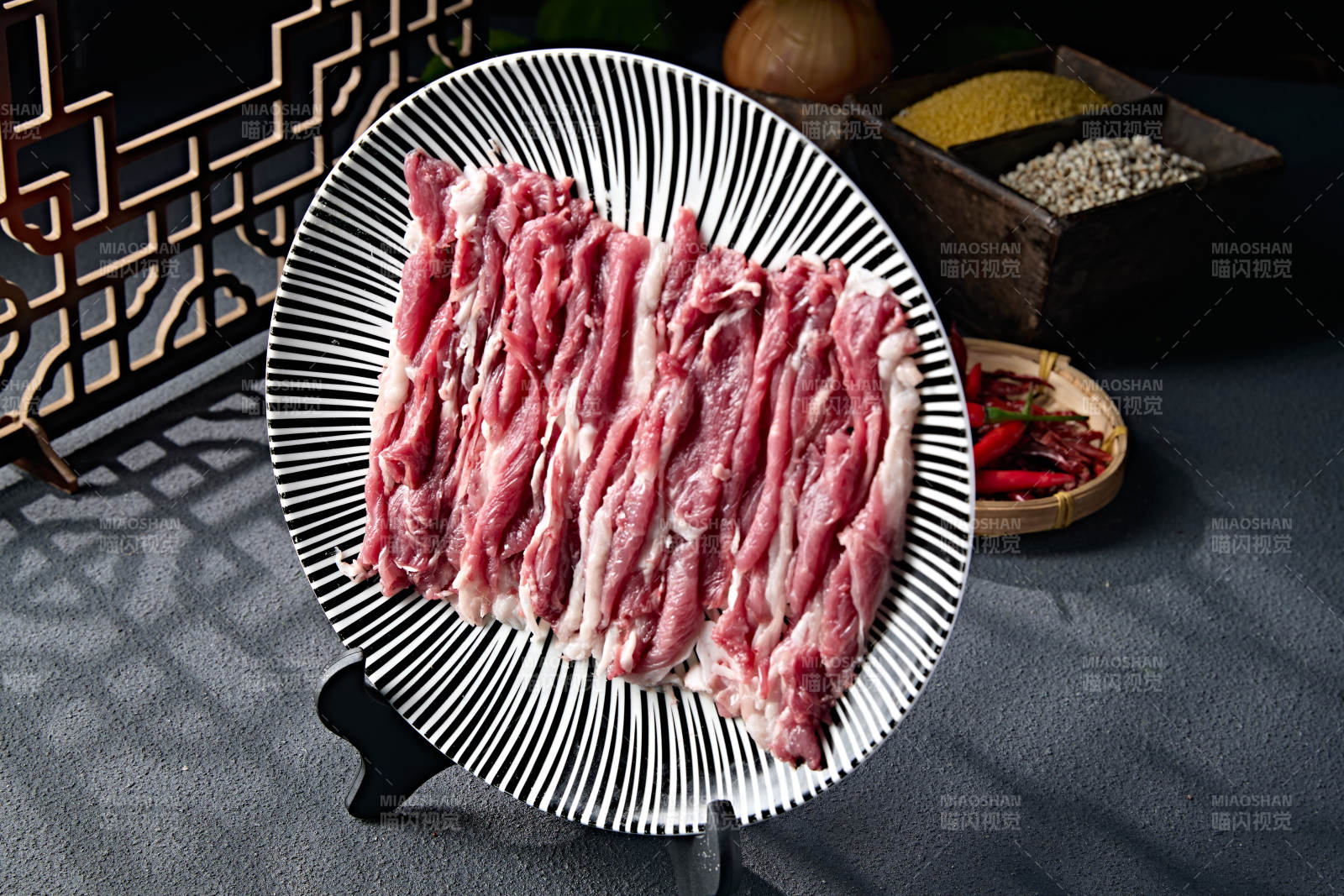 老北京銅鍋鮮切羊肉片