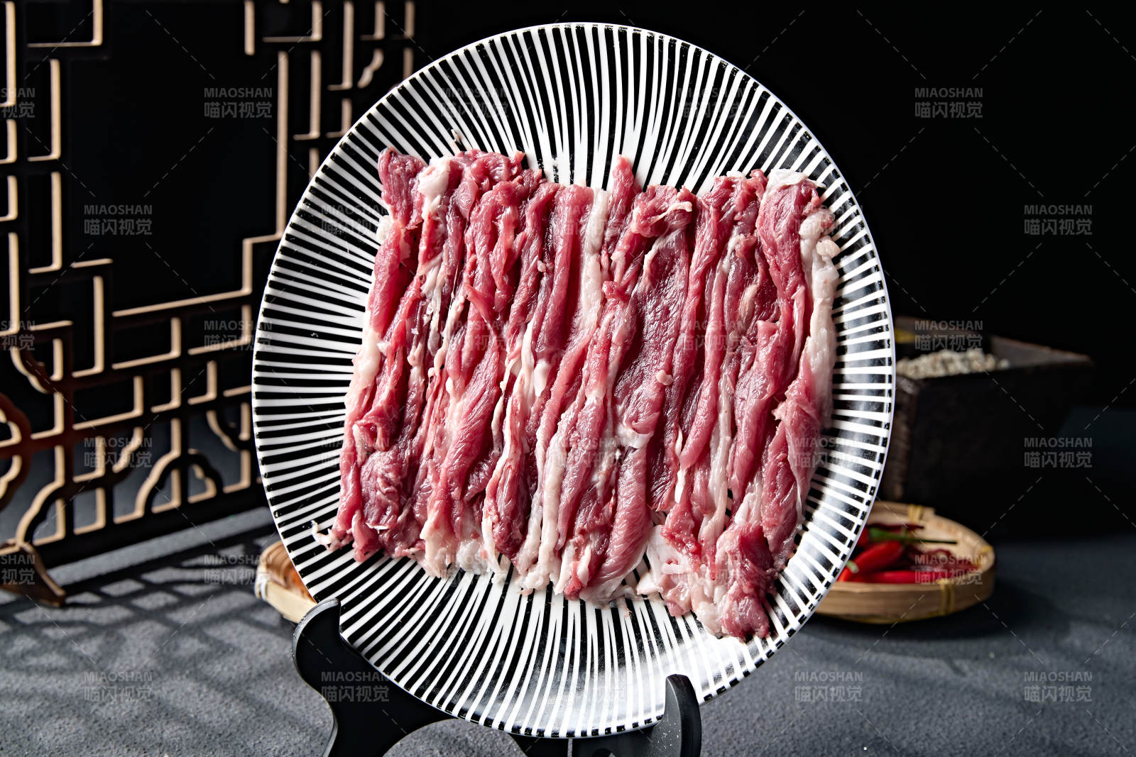 老北京銅鍋鮮切羊肉片