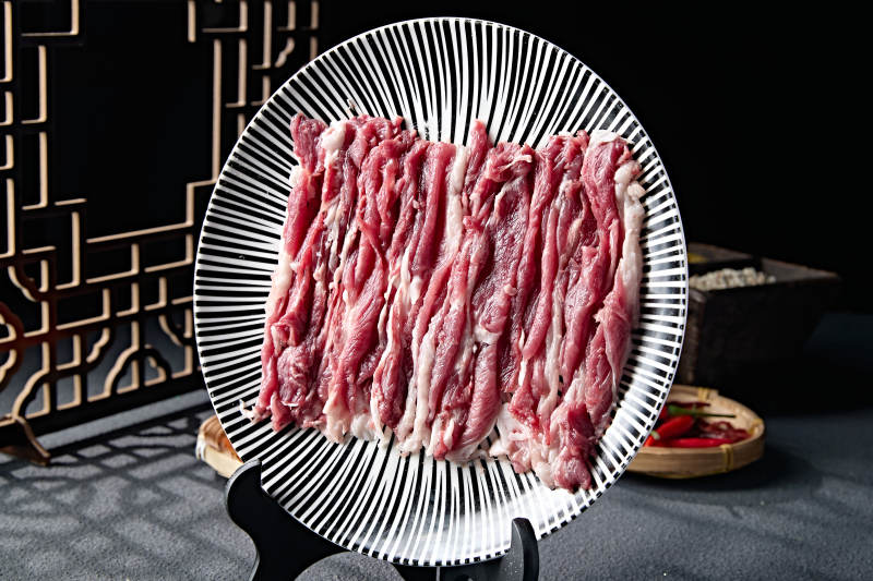 老北京銅鍋鮮切羊肉片