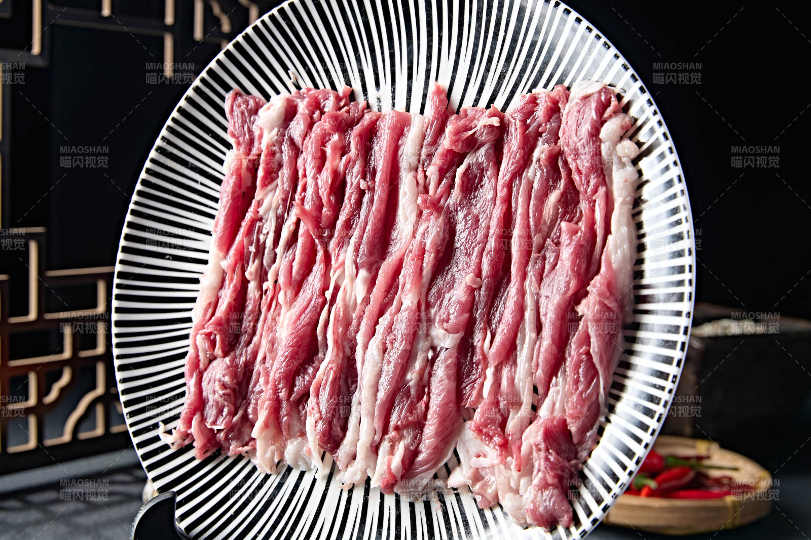 老北京銅鍋鮮切羊肉片