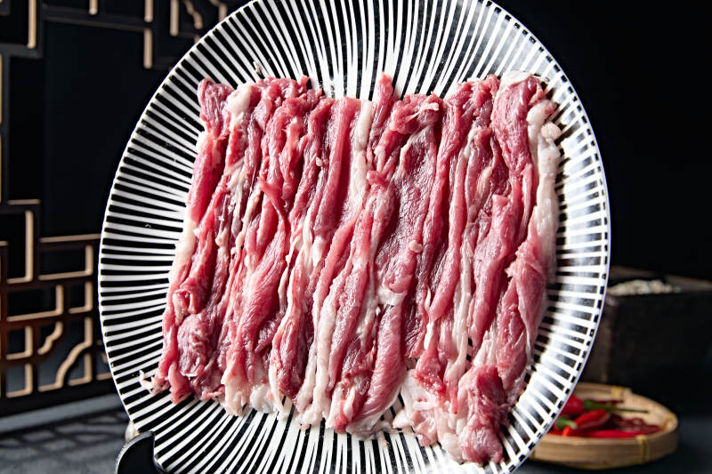 老北京銅鍋鮮切羊肉片